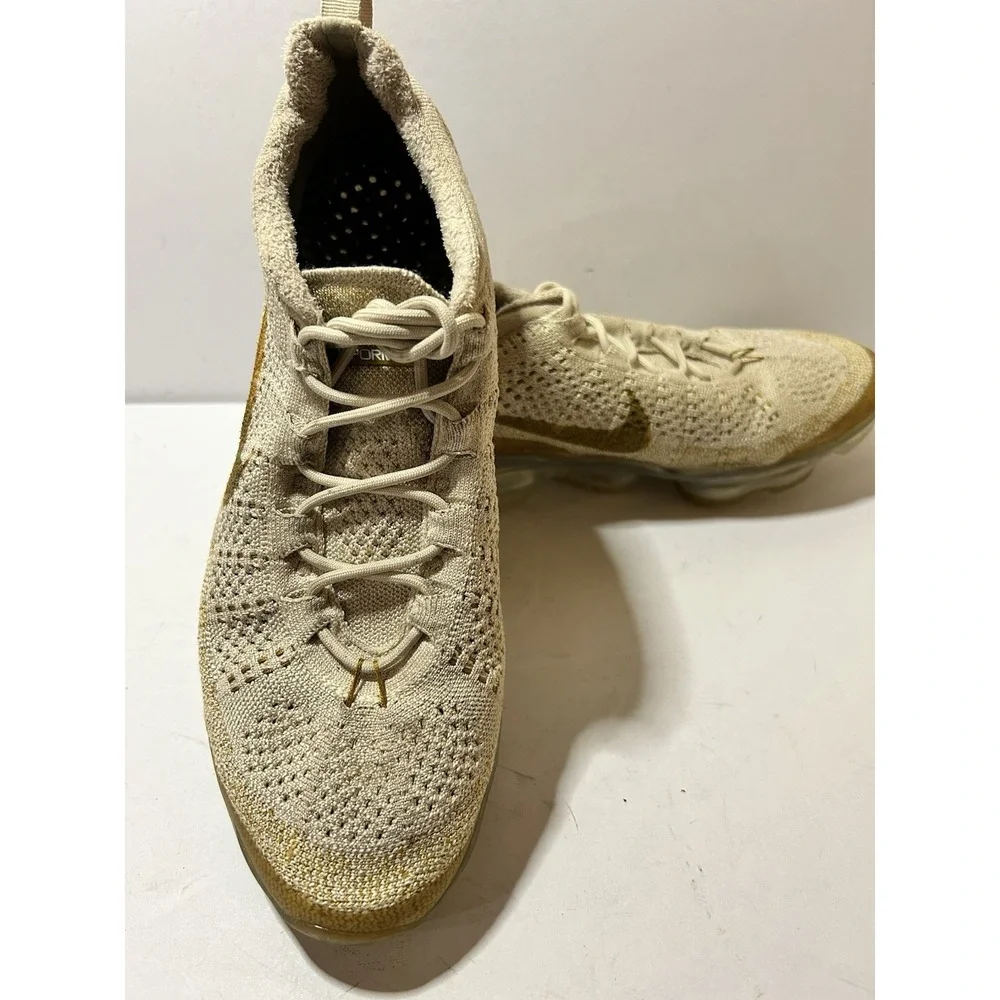 Nike Air Vapormax 2023 Fly Knit DV1678-100 Men Shoes Sanddrift/Bronzine Size 11‎